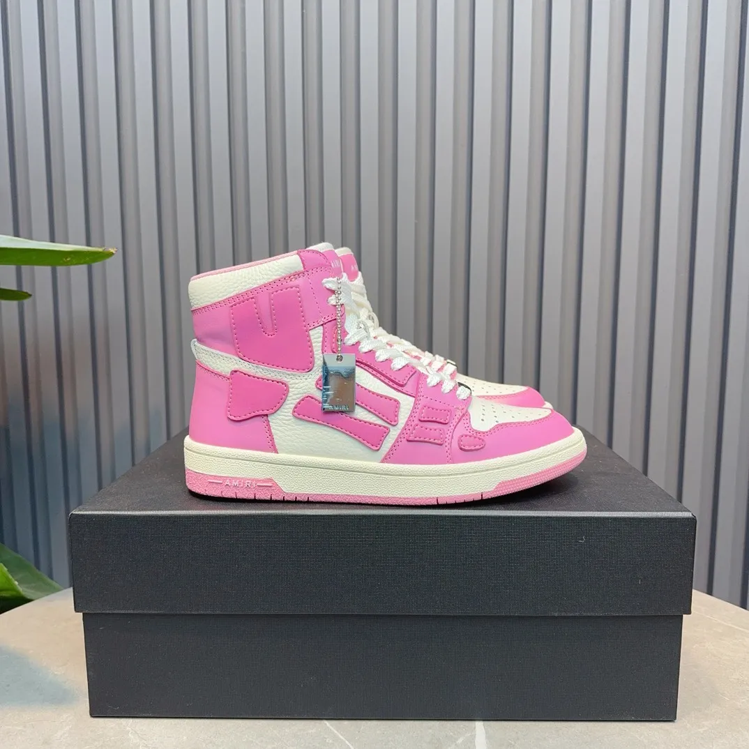 Men's shoes💰620💰 AMIRI AMIRI trendy brand hot sale🔥 Available all year round✅Couples💑 Official website synchronization Imported fabrics 1⃣️ratio 1⃣️Re-engraved, original factory special original sole, 35-45 (38.45. Non-refundable)